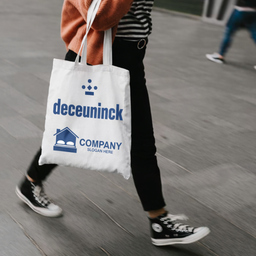 Deceuninck - katoenen draagtas 38x42cm